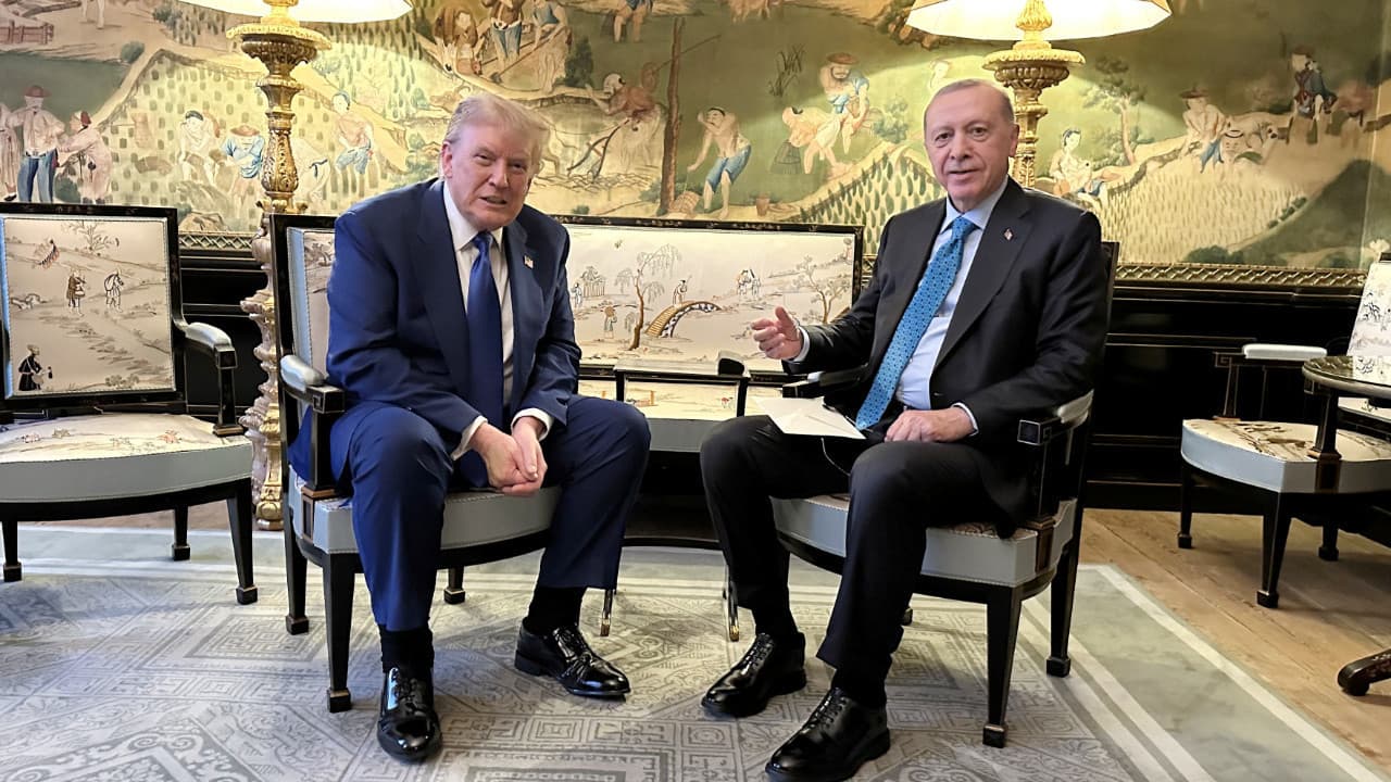 Cumhurbaşkanı Erdoğan ABD Başkanı Trump'la görüştü