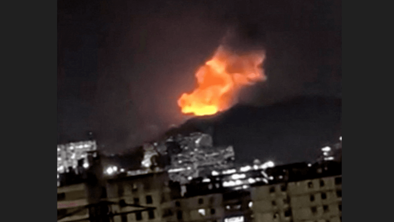 Venezuela'nın başkenti Caracas'ta patlama sesleri