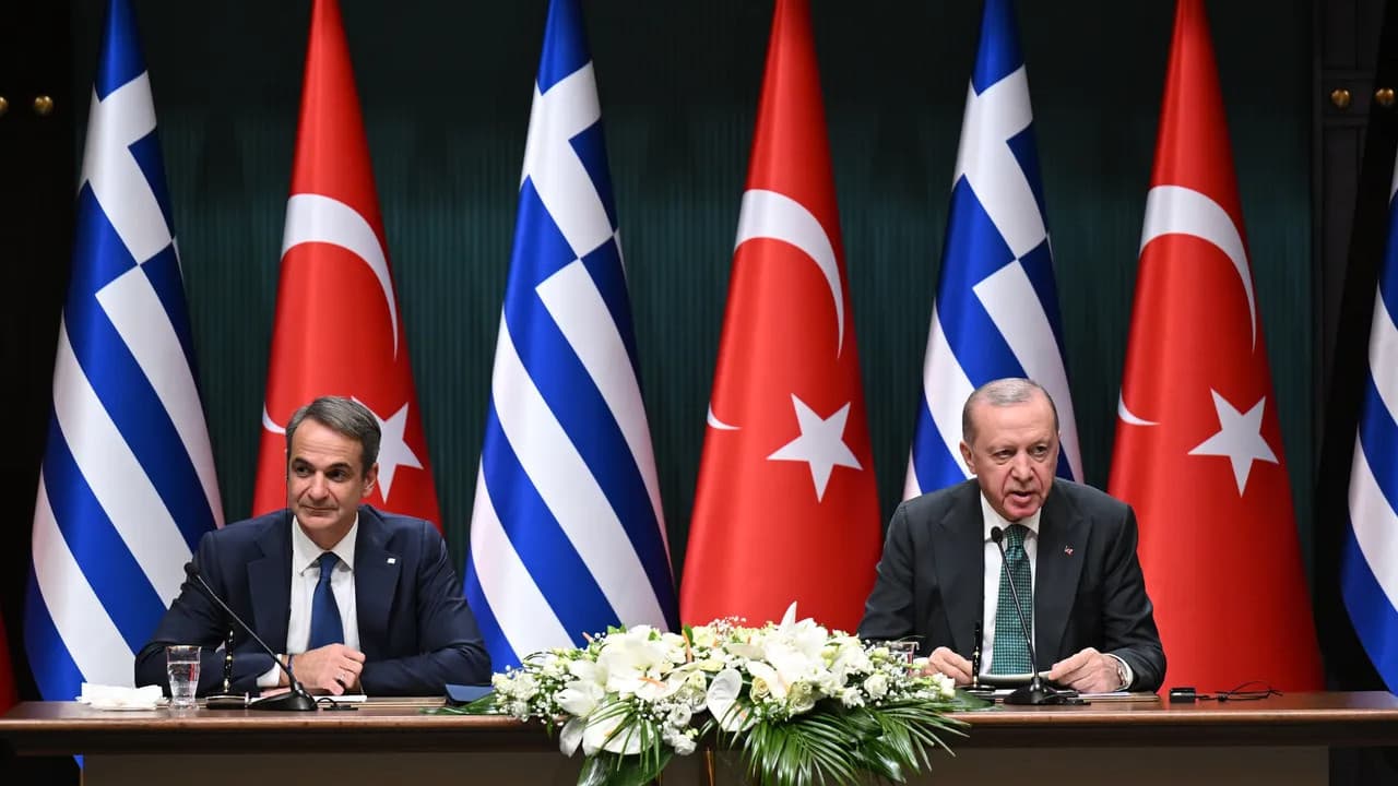 Ankara'da kritik zirve! Cumhurbaşkanı Erdoğan ve Miçotakis'ten diyalog vurgusu