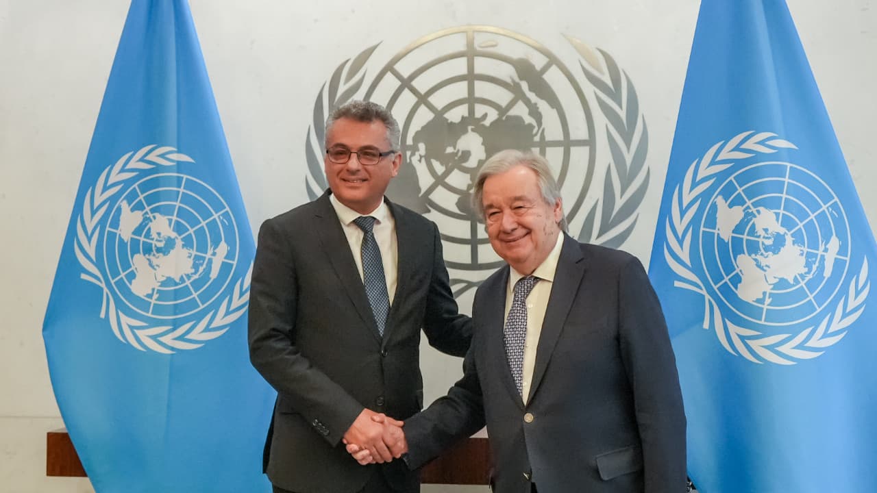KKTC Cumhurbaşkanı, BM Genel Sekreteri ile görüştü