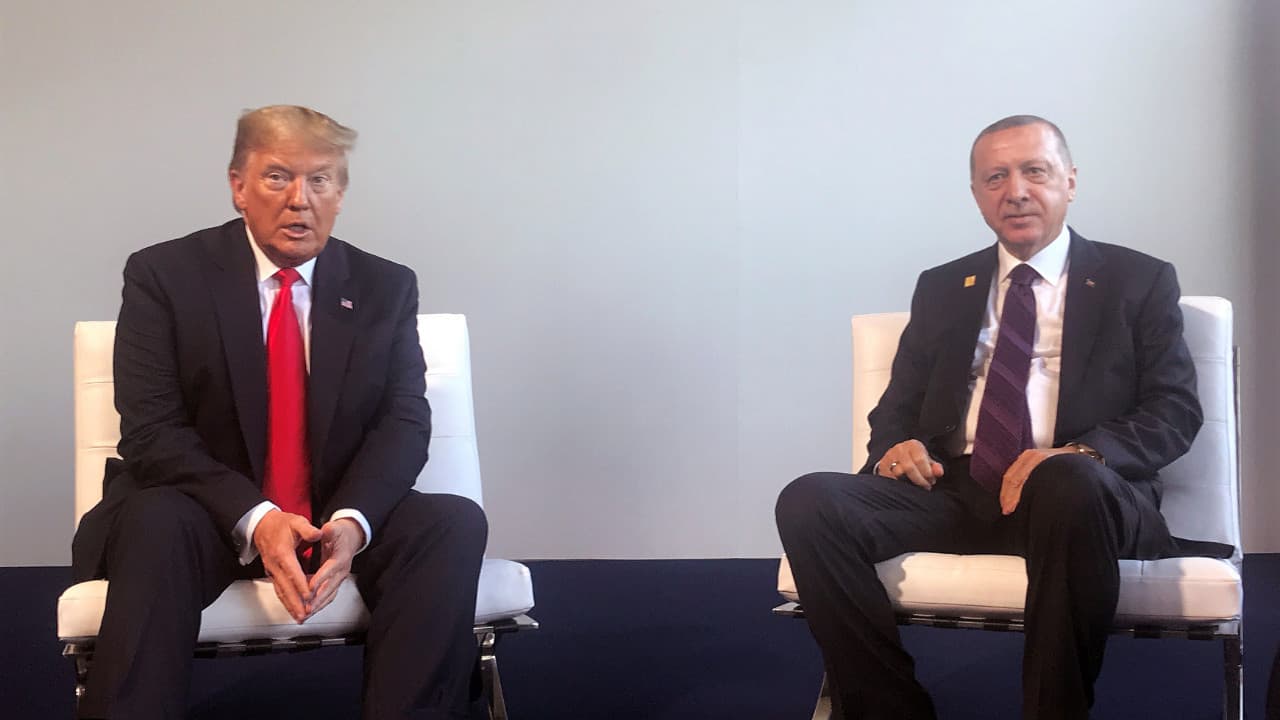 Cumhurbaşkanı Erdoğan, Trump ile görüştü