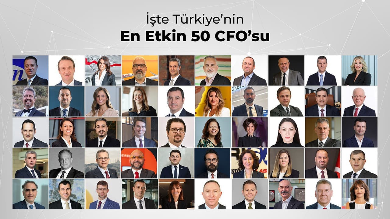 Türkiye'nin en etkili 50 CFO'su açıklandı