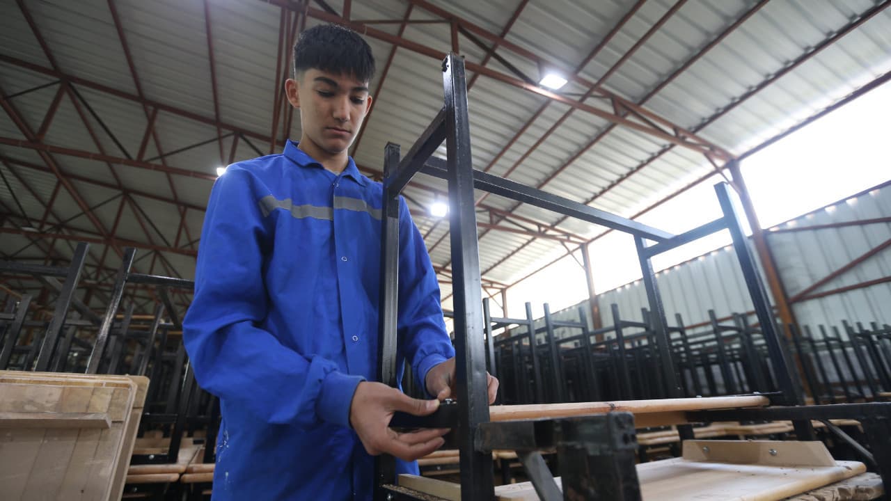 Hatay'daki meslek lisesi 51 milyon lira değerinde üretim gerçekleştirdi