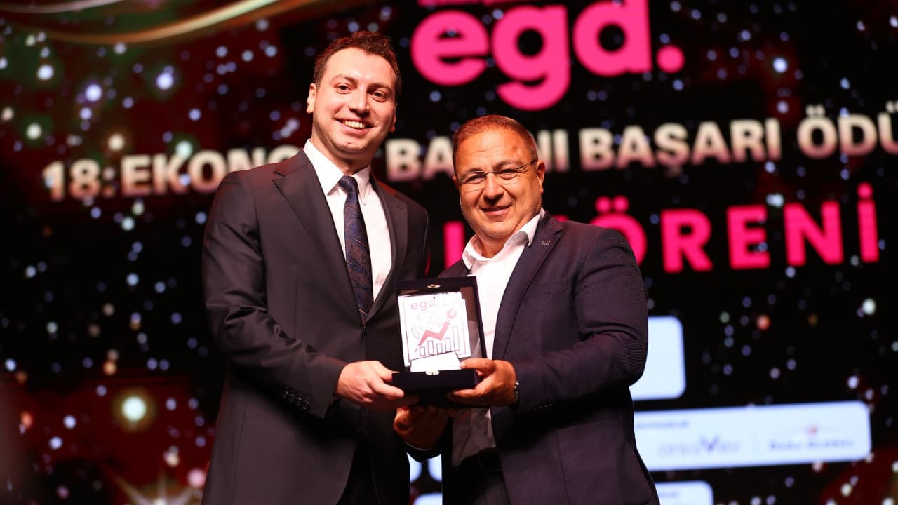EGD, CNBC-e'ye yılın ekonomi haberi ödülünü verdi