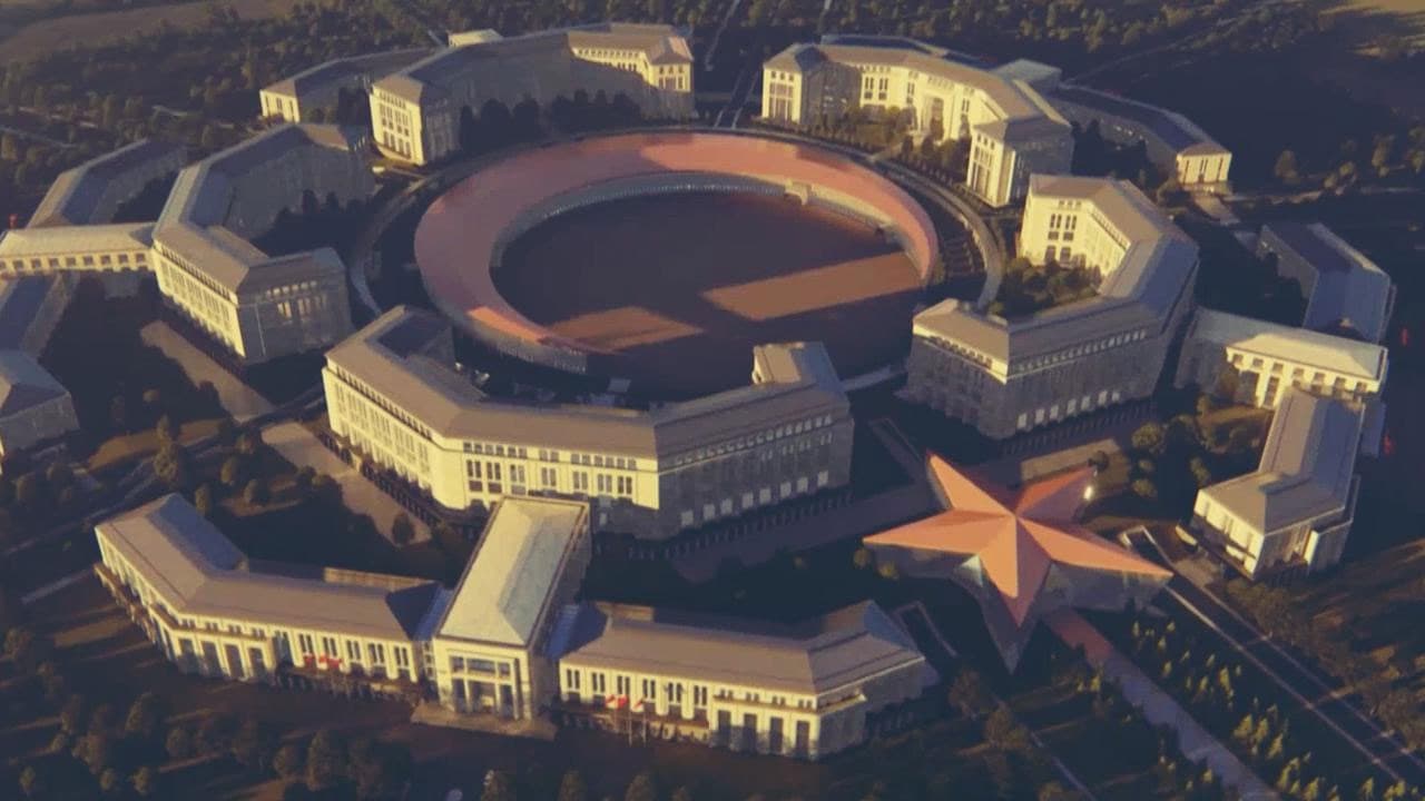 Ay Yıldız Karargahı, Pentagon'dan 3 kat büyük