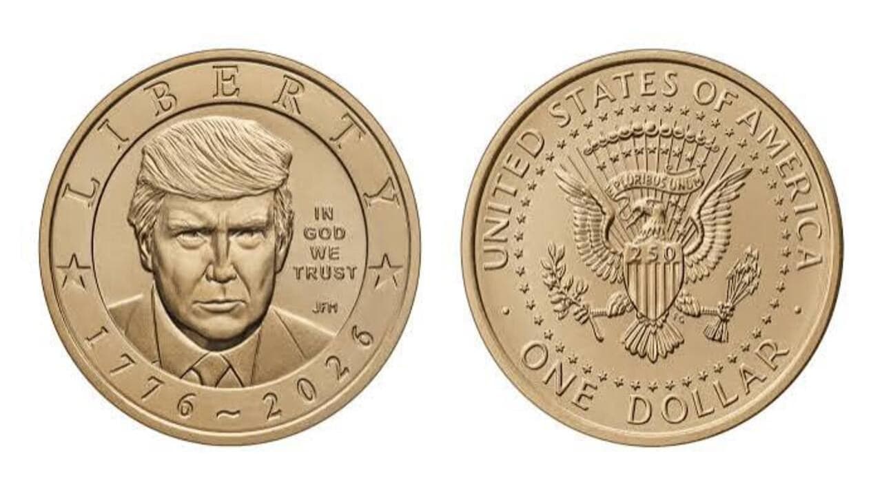ABD, Trump'ın portresinin yer aldığı 1 dolarlık altın parayı basacak