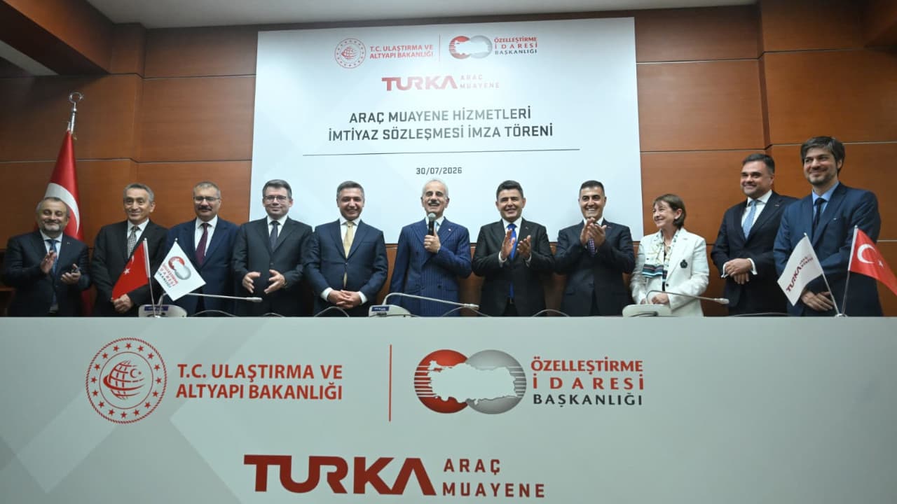Yeni nesil araç muayene sistemi için sözleşme imzalandı