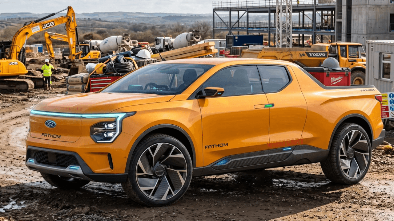 Ford'un yeni elektrikli pickup modeli Fathom 2027'de satışa sunulacak