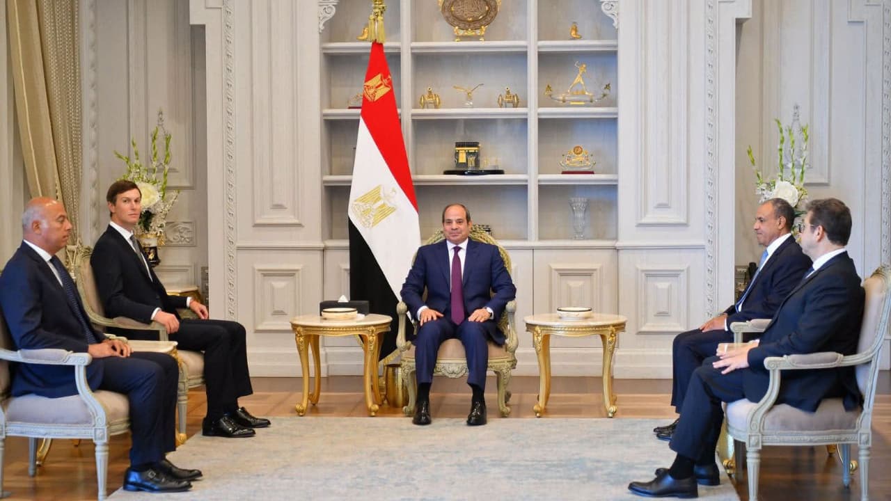 Sisi ve Kushner, Gazze'deki ateşkes için görüşme gerçekleştirdi