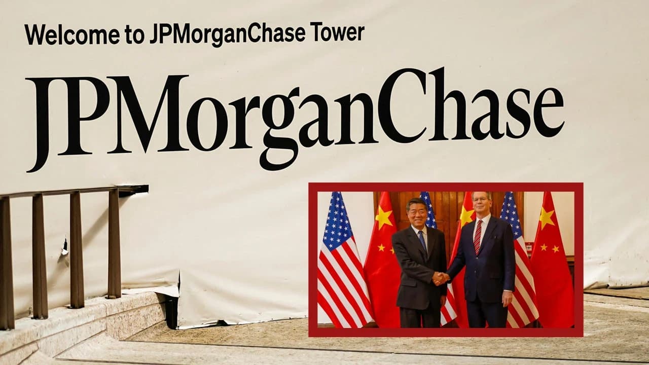 JP Morgan'da ABD ve Çin arasında ticaret zirvesi yapılıyor