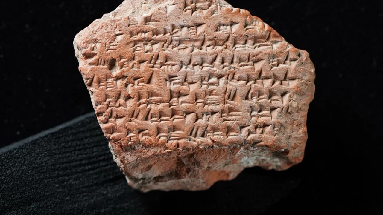 Hattuşa'da Kadeş Barış Antlaşması'na ait yeni bir tablet parçası bulundu
