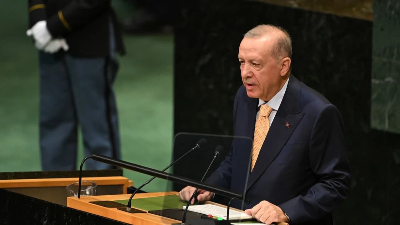 Cumhurbaşkanı Erdoğan, BM Genel Kurulu'nda dünya liderlerine seslendi