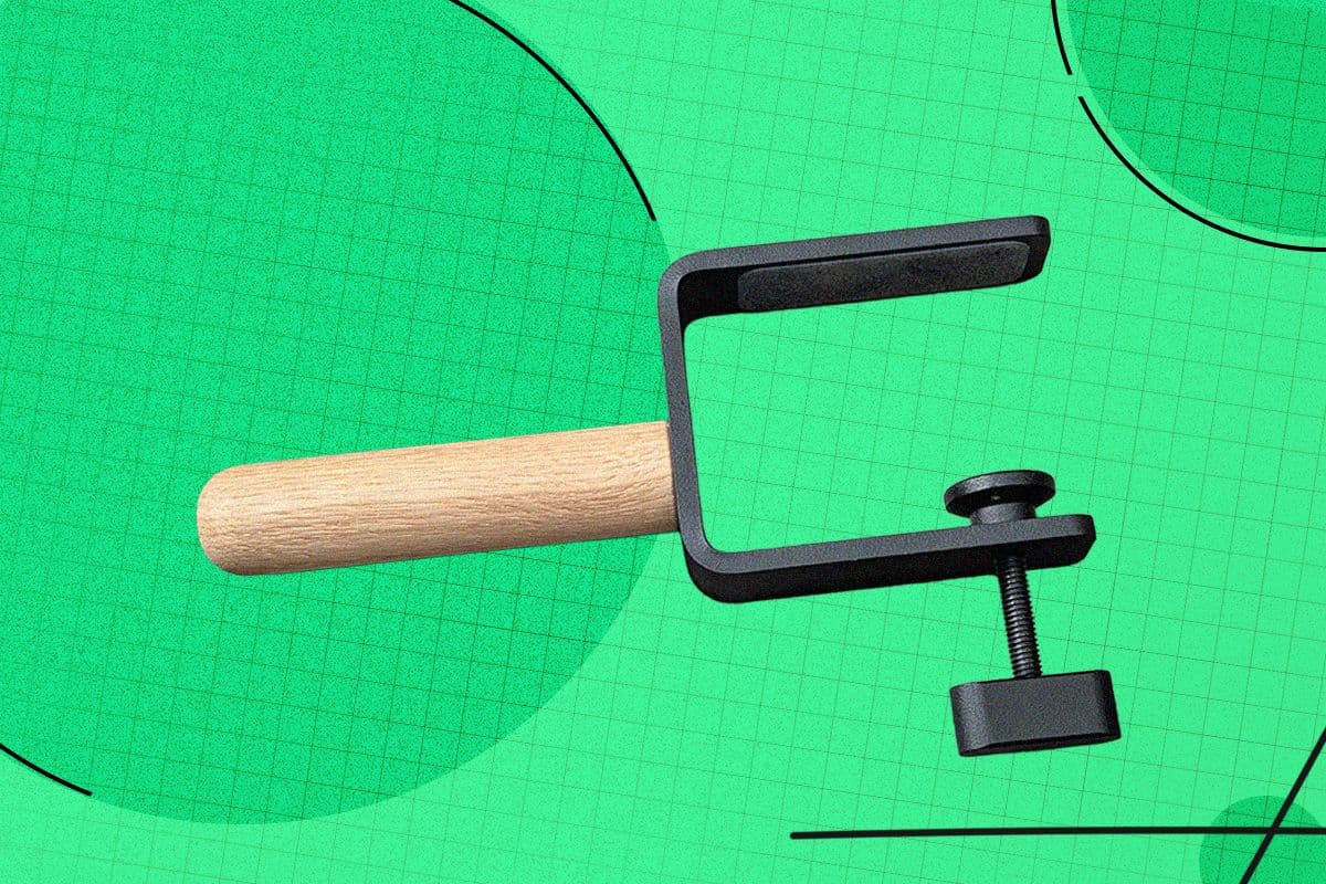 I Clamp Every Accessory I Can to My Desk To Avoid Clutter, and You Should, Too
