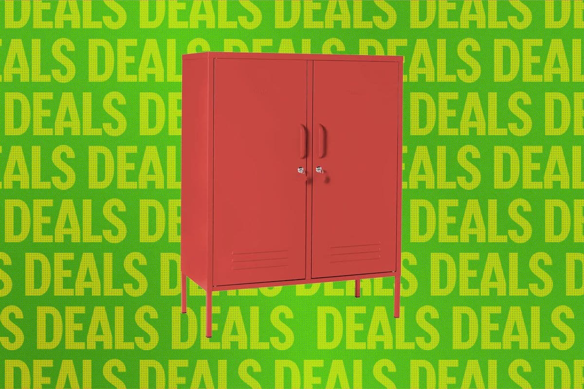 Mustard's Stylish Storage Lockers on Sale Until May 31 in Eight Colors