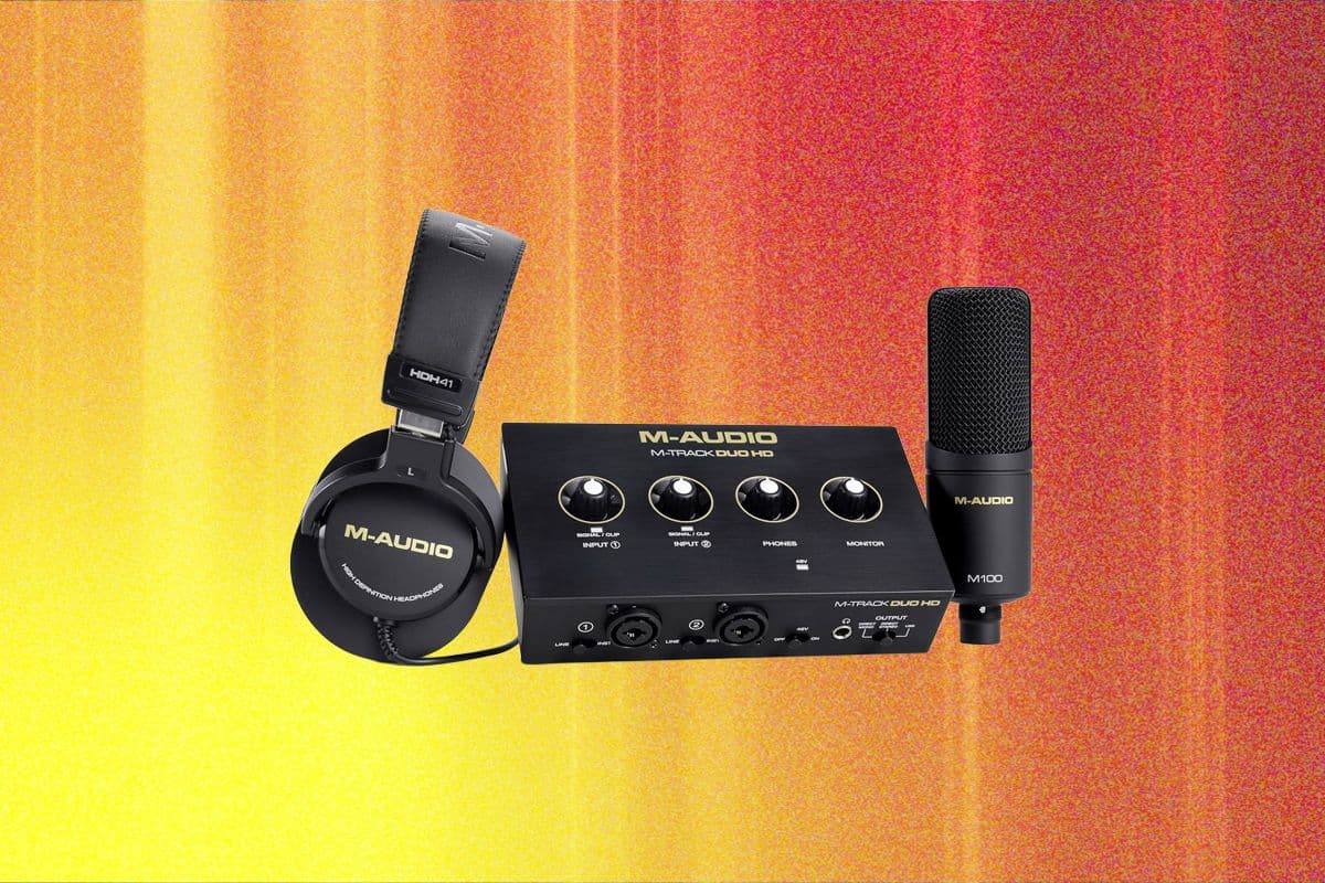 Review of M-Audio M-Track Duo HD Producer Pack Highlights Audio Quality