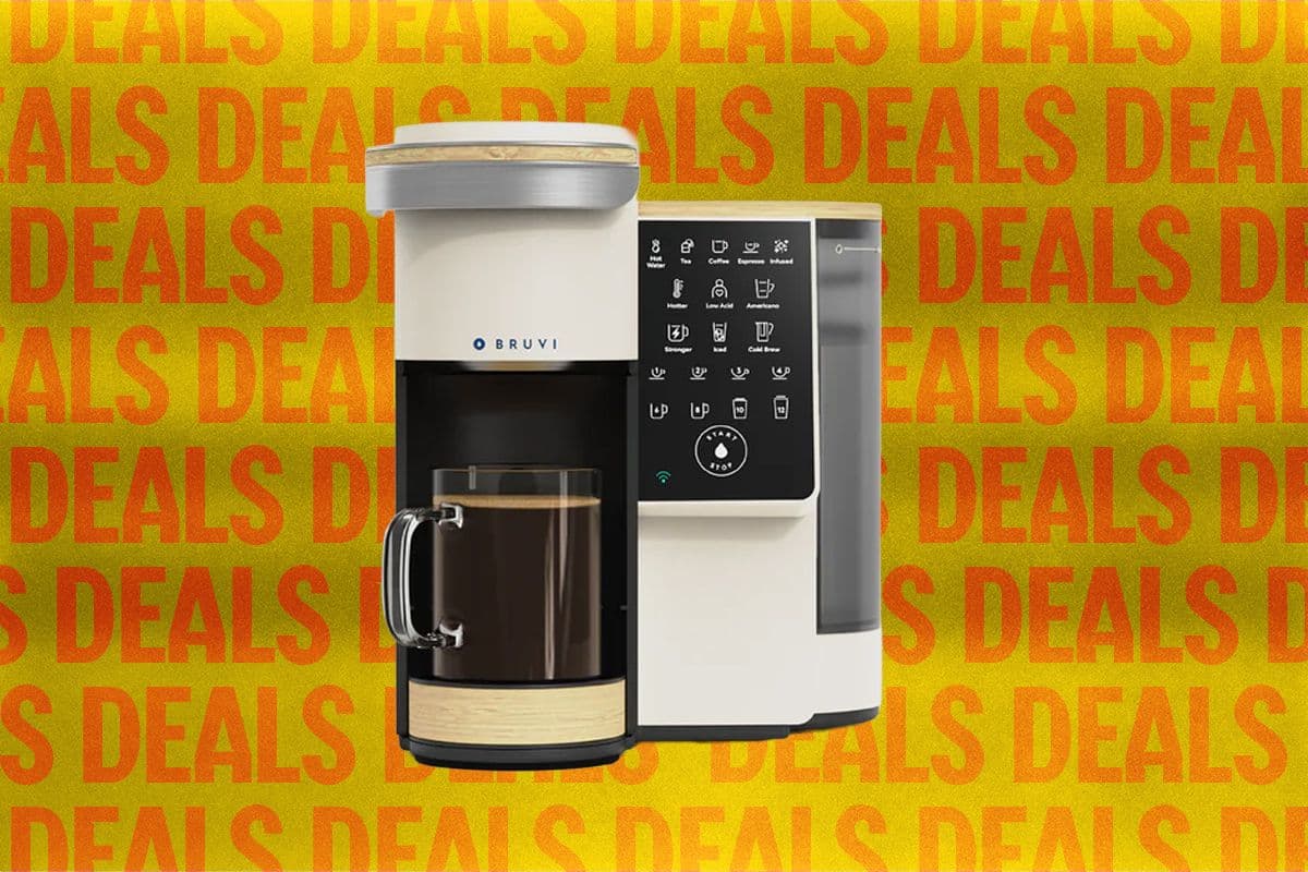 Bruvi's Pod Coffee Maker Available at Nearly 50% Discount with Exclusive Code