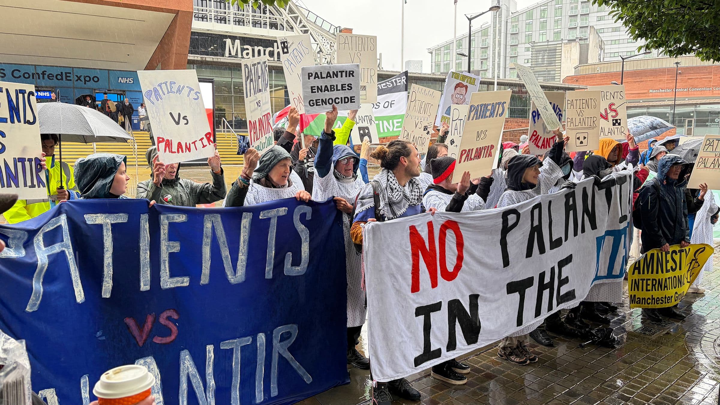 Protests Erupt in UK Against Palantir's NHS Partnership Over Privacy Issues