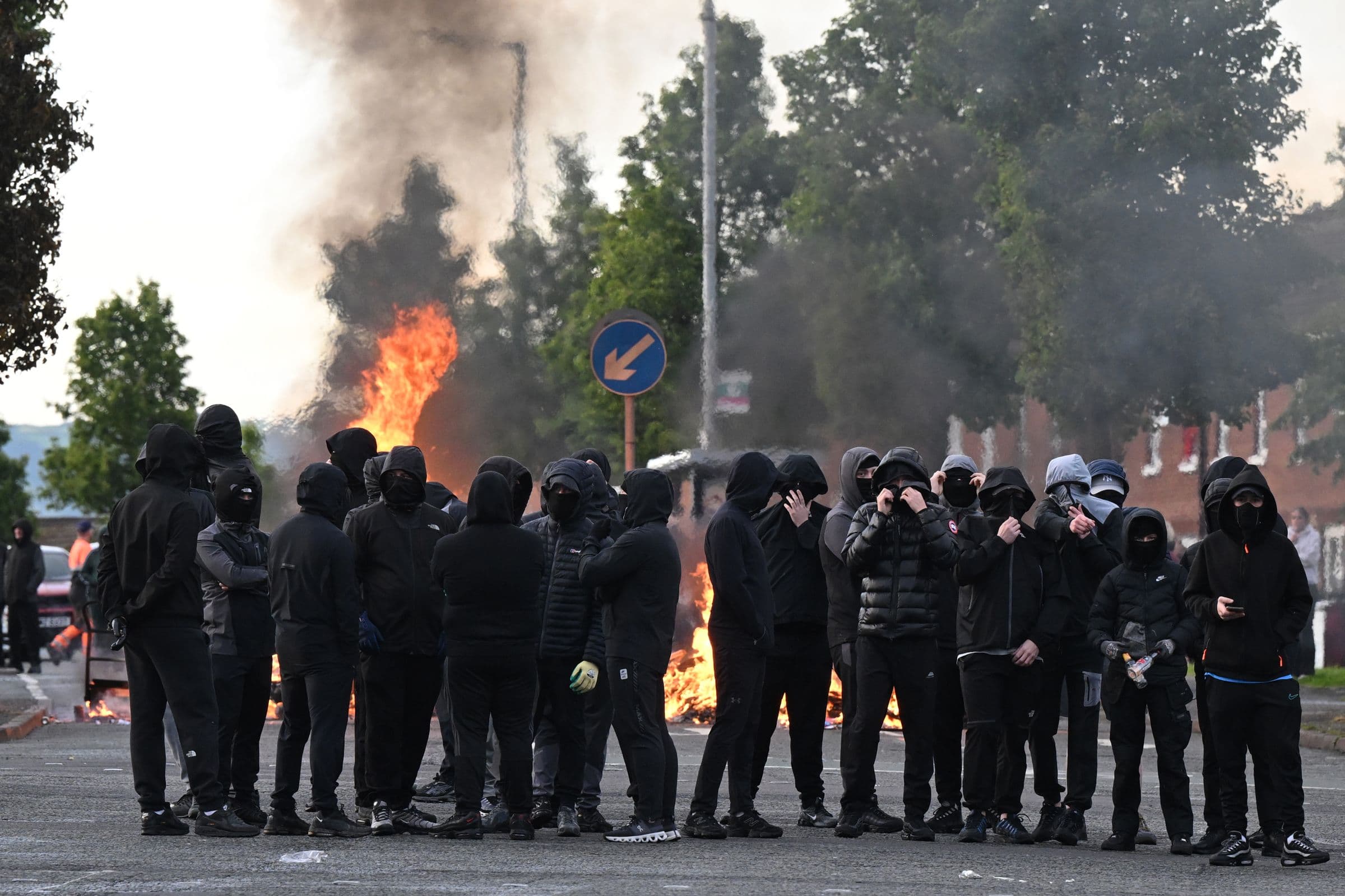 Youth Group Linked to Neo-Nazi Movement Involved in Belfast Riots