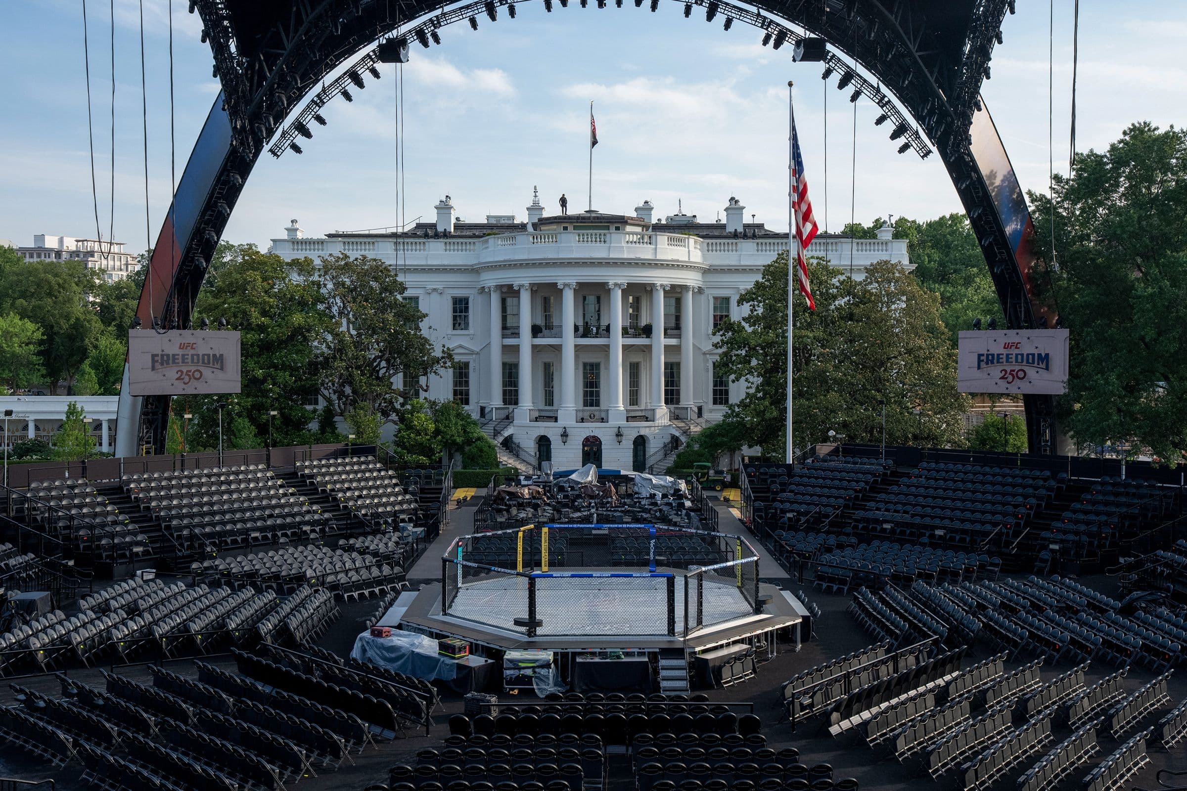 Trump's UFC Event at the White House Falls Short of Dignity