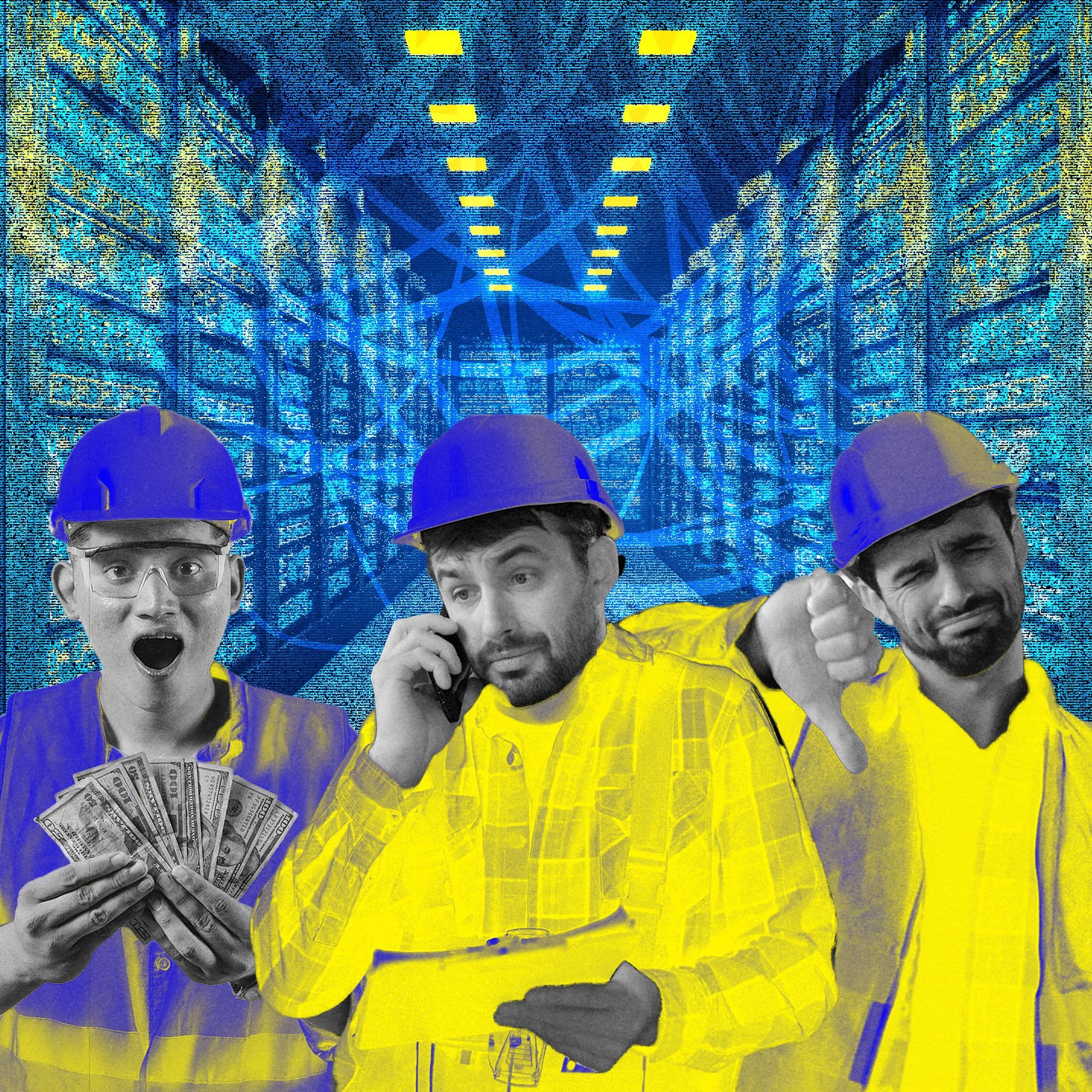 Electricians Question Value of Building Data Centers Amid Growing Opposition