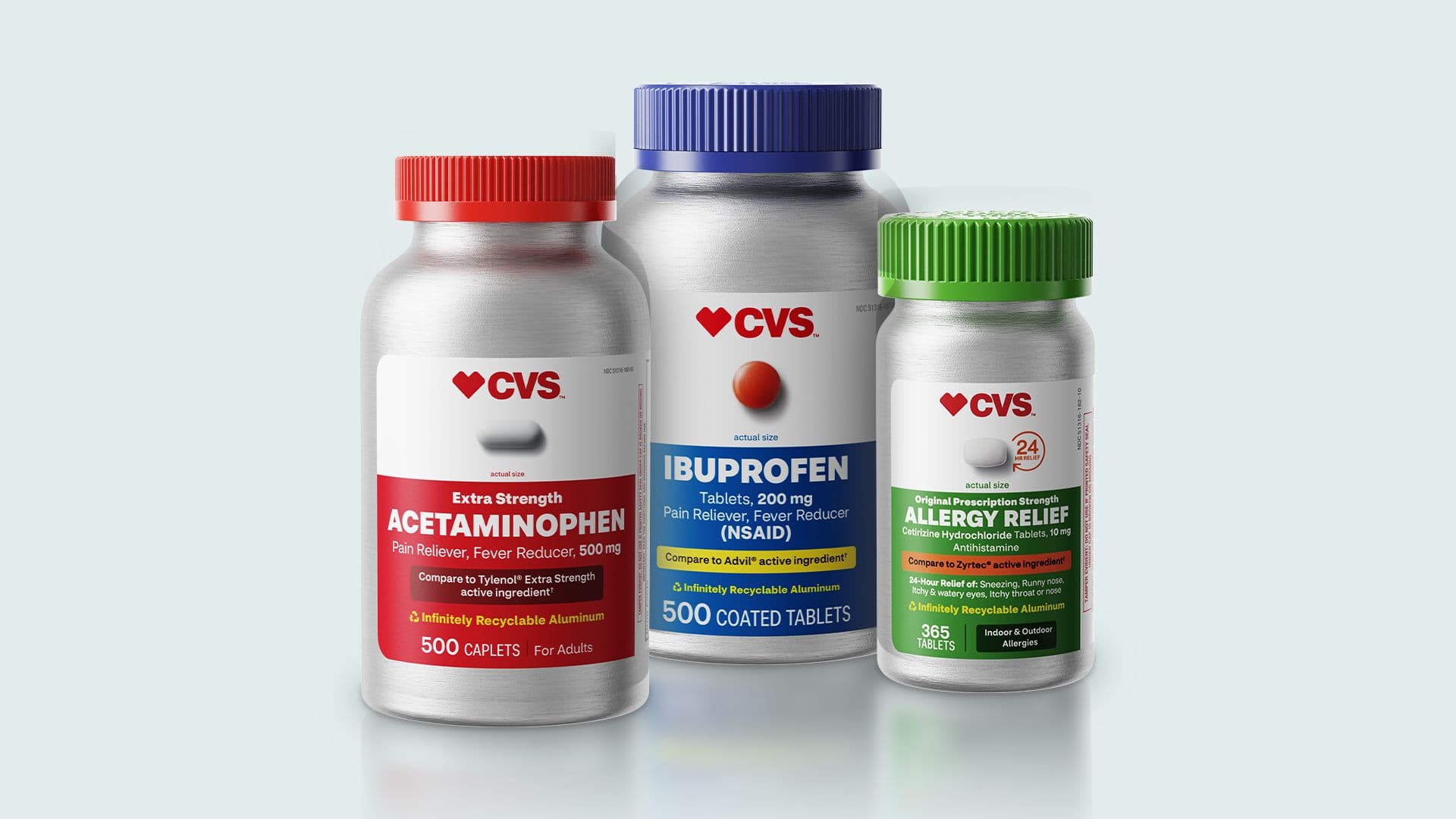 CVS to Transition from Plastic to Aluminum Pill Bottles for Better Recycling