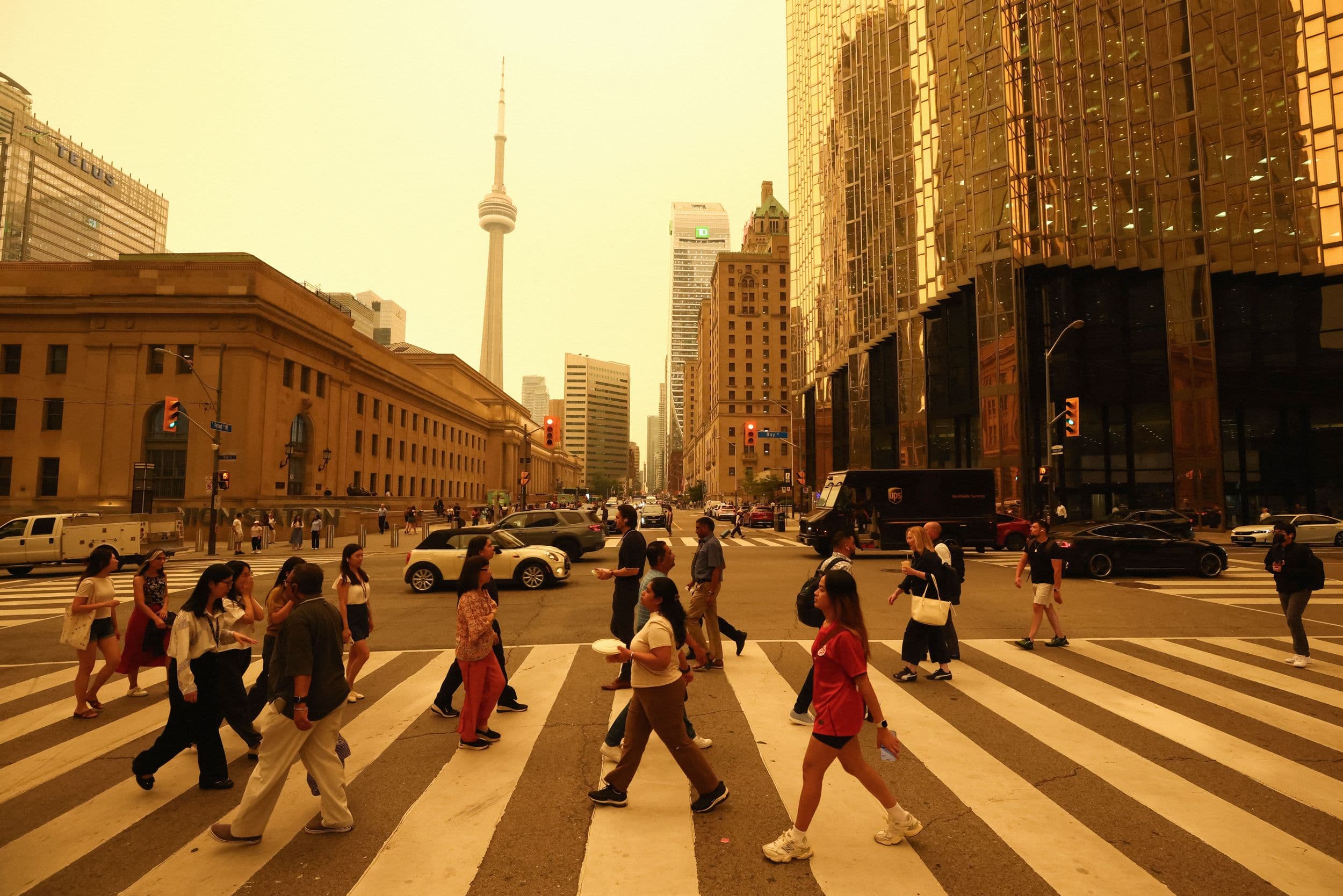 Canadian Wildfires Cause Widespread Smoke Across Northeast U.S.
