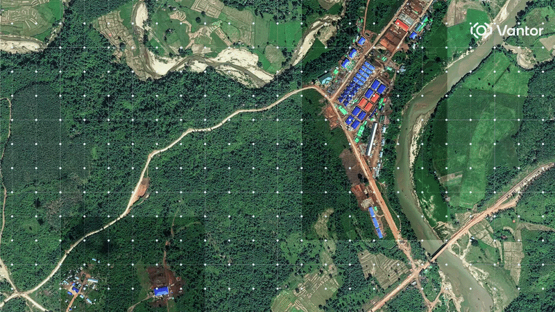 Satellite Images Show Emergence of Alleged Scam Compounds in Myanmar