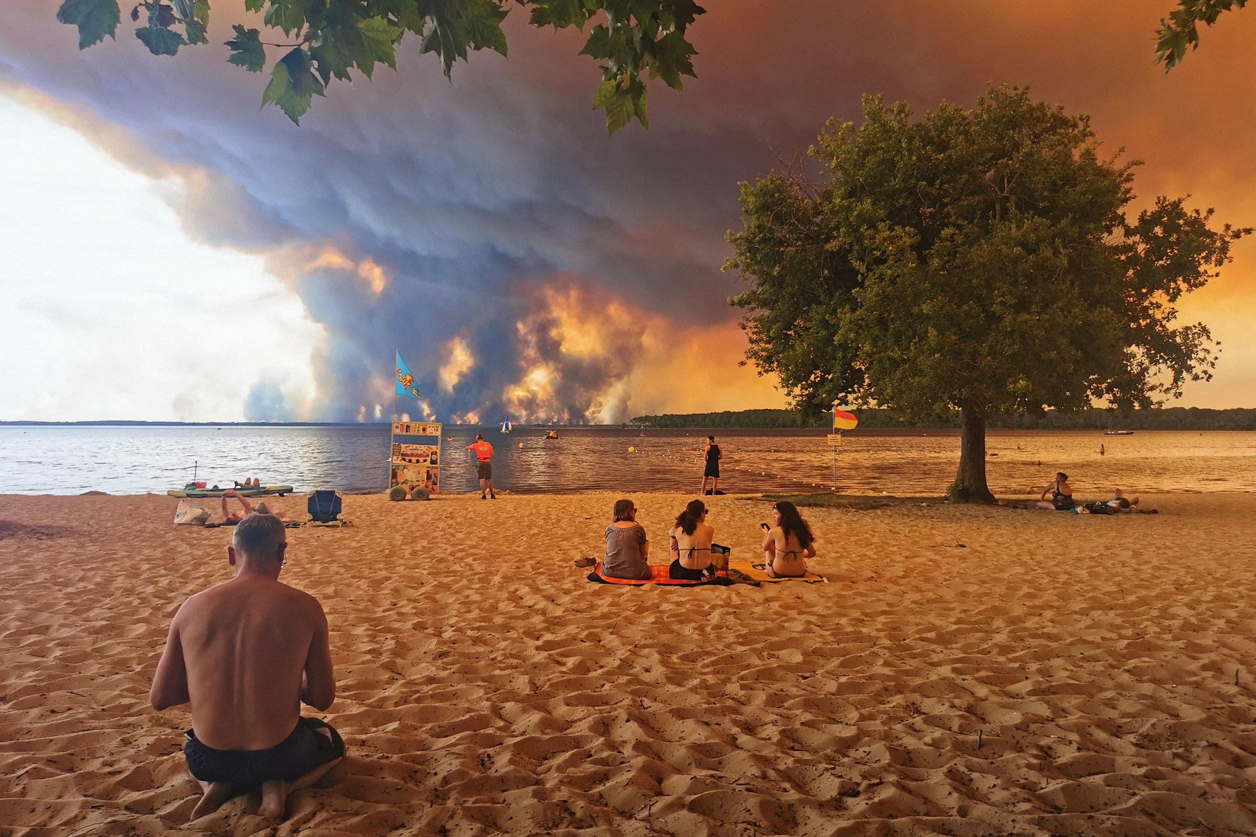 France Experiences Its First Pyrocumulonimbus Cloud Due to Severe Wildfires