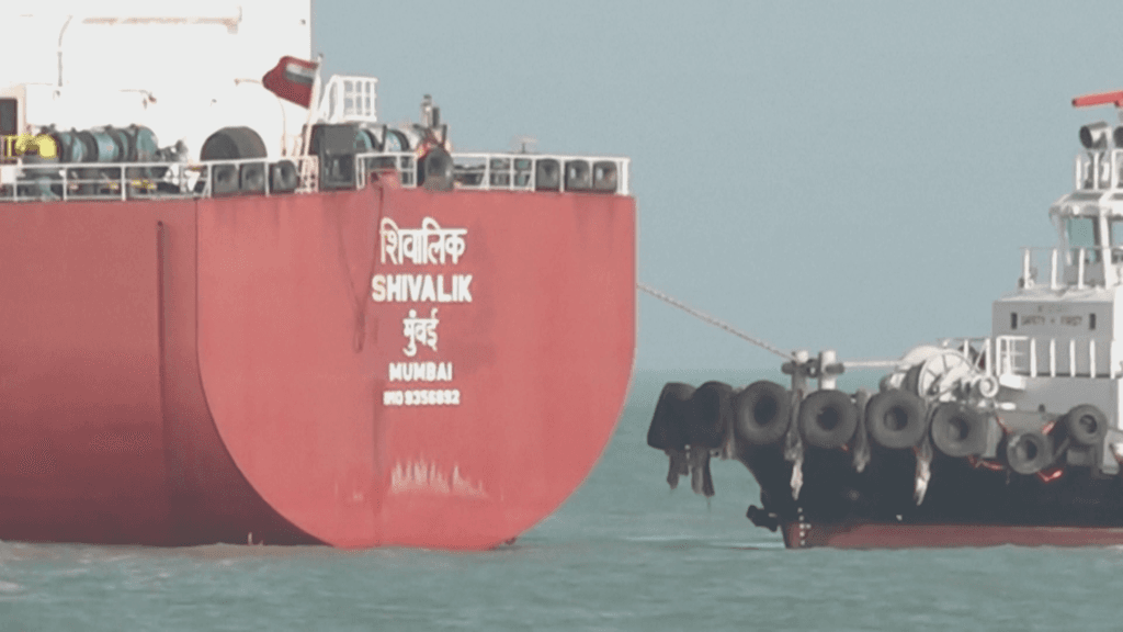 Indian tankers carrying LPG arrive at port after safe passage through Strait of Hormuz