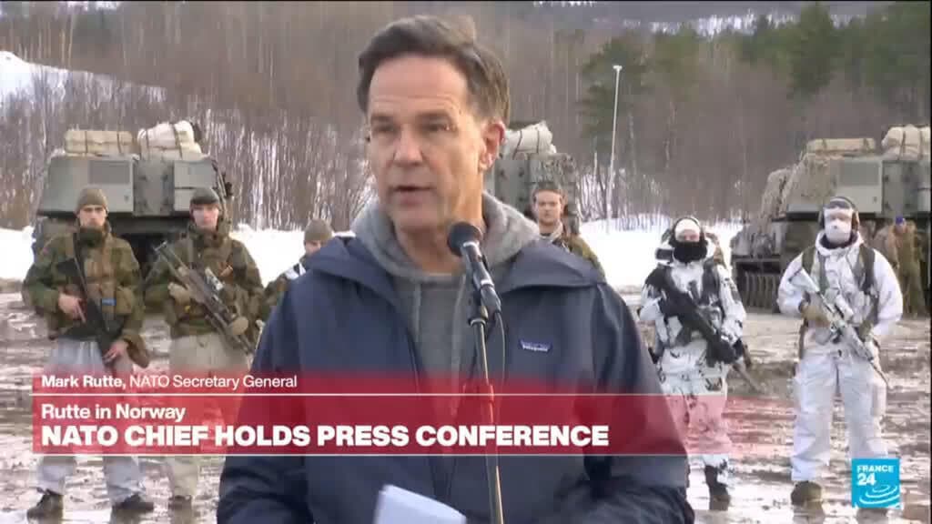 REPLAY: NATO chief Mark Rutte holds press conference