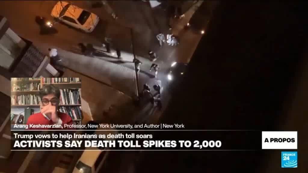 'Very little evidence of mass organisation by protesters' to take over Iran government, analyst says