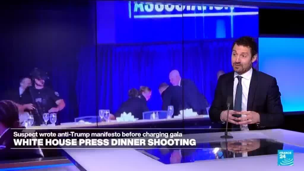 Investigators probe motives of US press gala shooting suspect