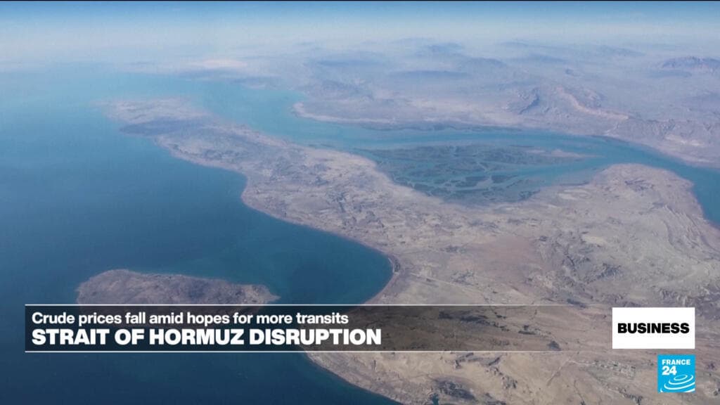 Oil eases amid signs Iran is allowing some tankers pass through Strait of Hormuz