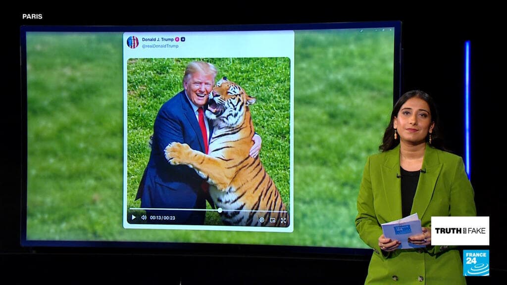 Trump Faces Backlash for Sharing Disturbing Tiger Attack Video