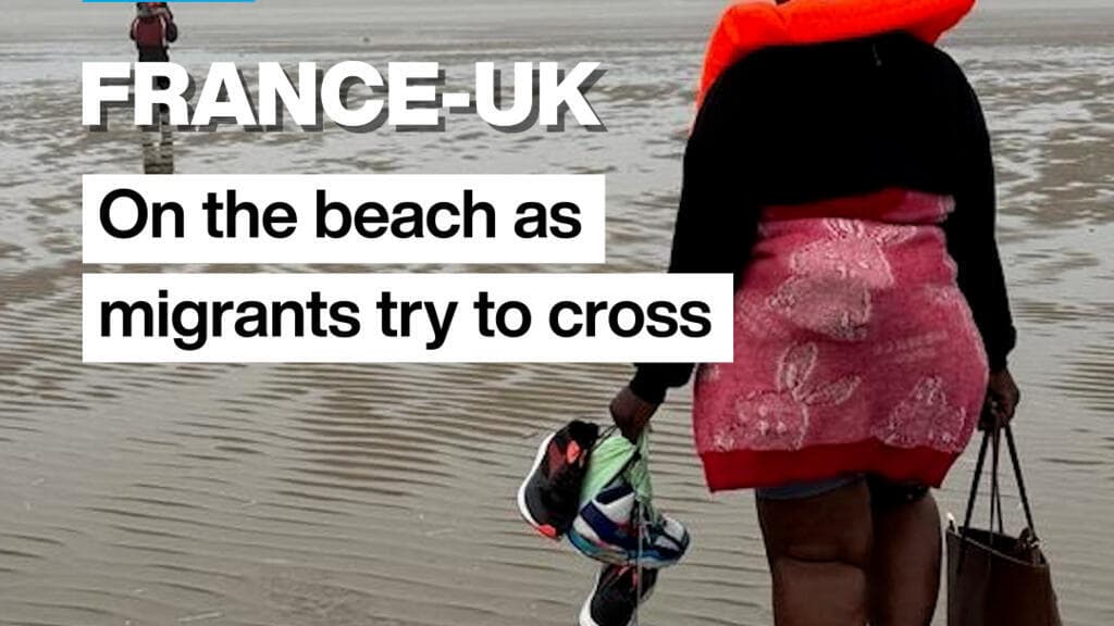 Migrants Attempt Channel Crossing from Northern France to the UK