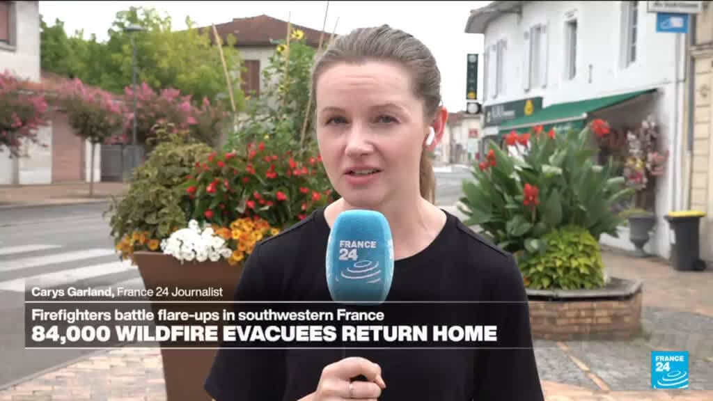 French Interior Minister Describes Ongoing Complexity of Wildfire Situation