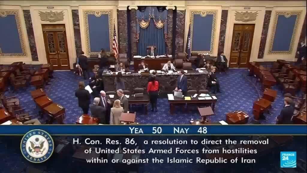 US Senate Approves Resolution Criticizing Trump's Approach to Iran Conflict