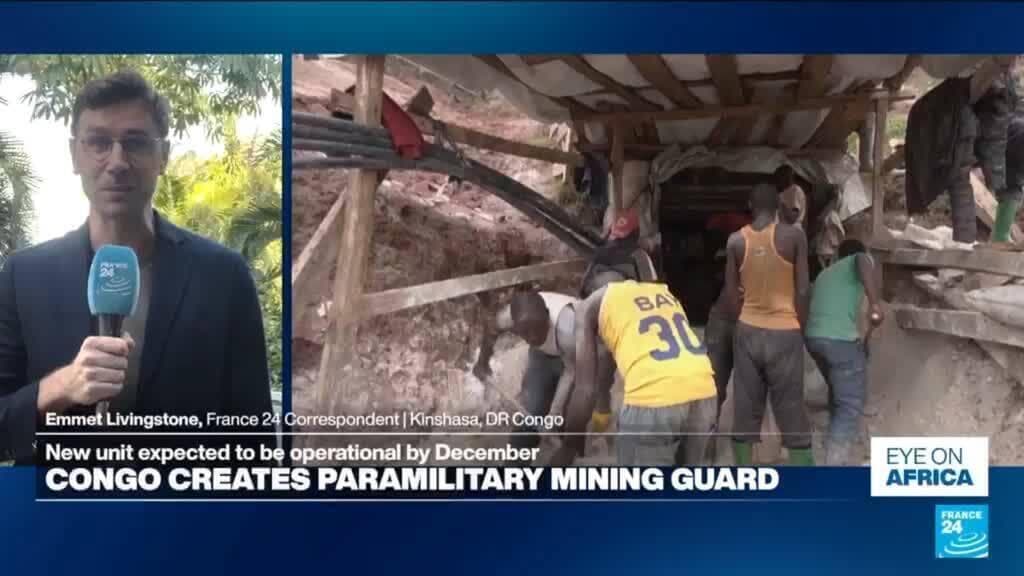 DR Congo creates paramilitary mining guard