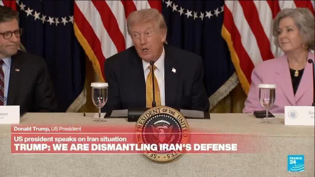Replay: Trump says US dismantled Iran's defense as Middle East war continues
