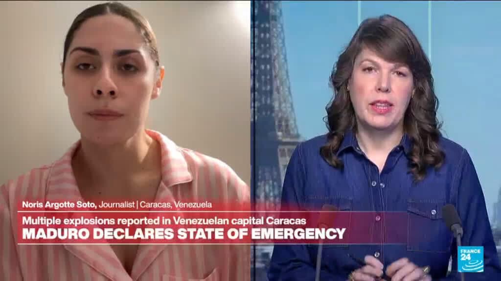 Venezuela: At least 7 explosions and low-flying aircraft heard in Caracas