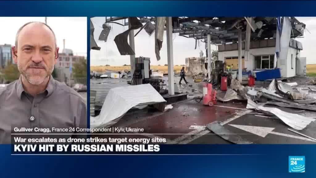 Overnight Russian missile and drone strikes injure 11 in Kyiv, including a child
