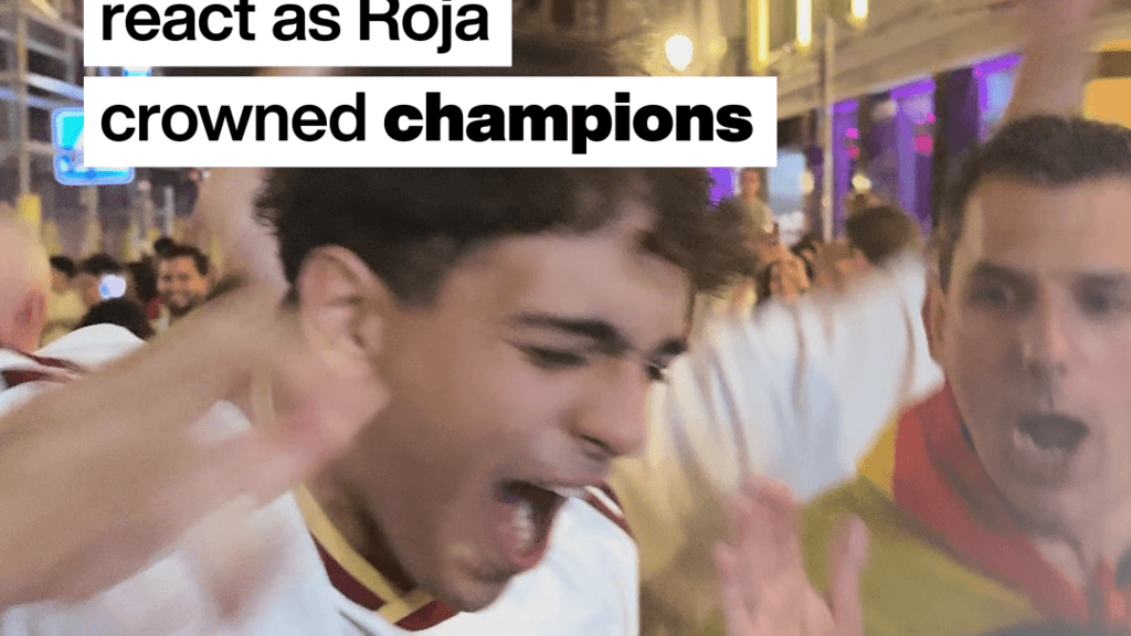 Madrid Celebrates Spain's Victory in World Cup Final Against Argentina