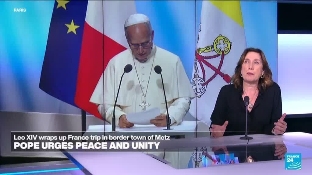 Pope Concludes Successful Visit to France with Speech in Metz