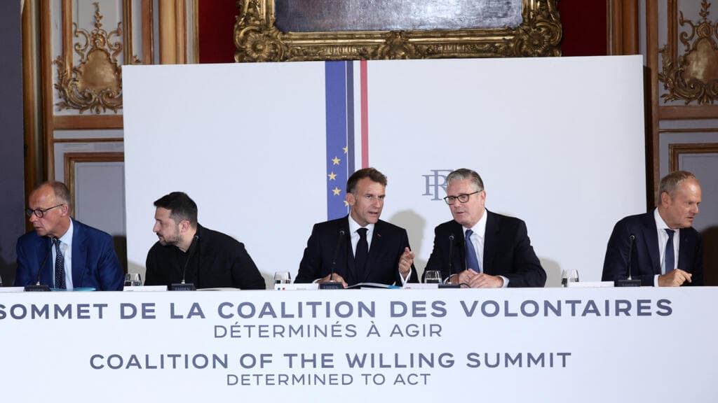 Ukraine Allies Meet in Paris Amid U.S. Absence