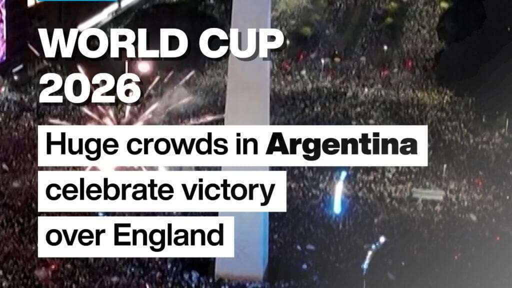 Argentina Celebrates World Cup Final Berth After Defeating England 2-1