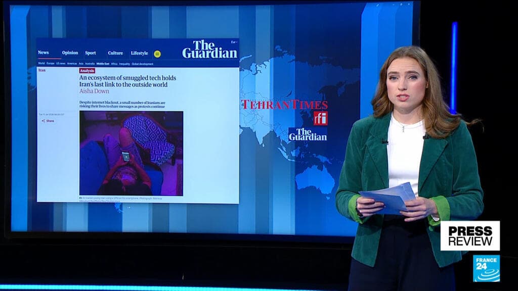 Drones 'hunt' for Starlink users in Iran as internet blackout continues