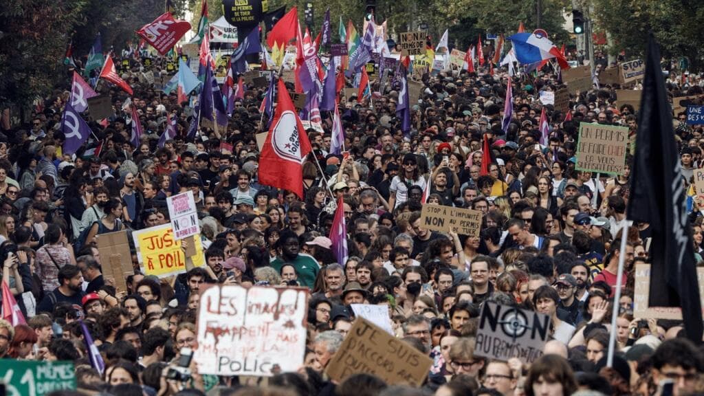 Massive Protests Erupt in France Over Police Use of Force Legislation