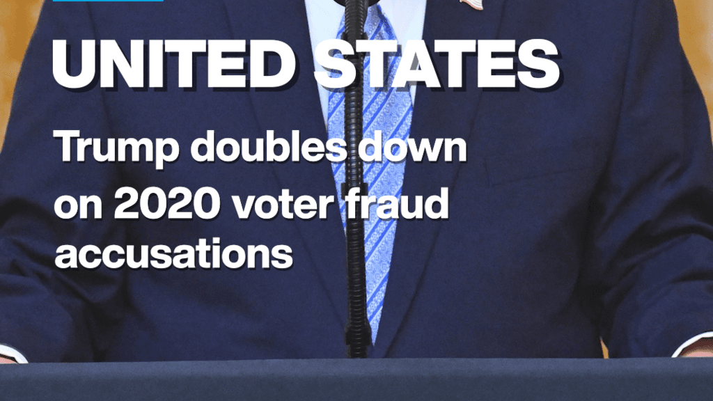 Trump Reiterates Claims of Foreign Interference in 2020 Election