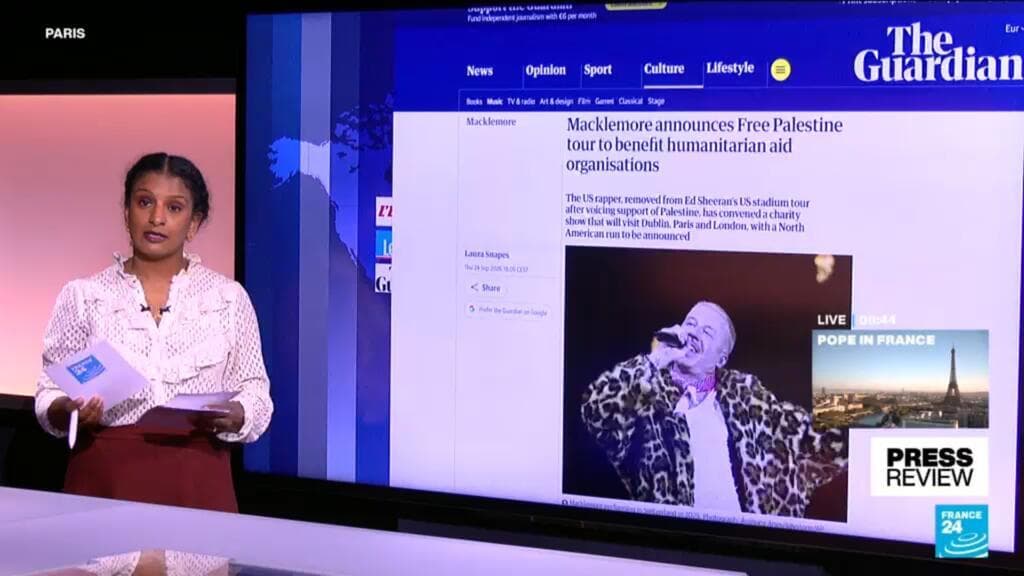 Macklemore Launches 'Free Palestine' Tour to Support Humanitarian Efforts