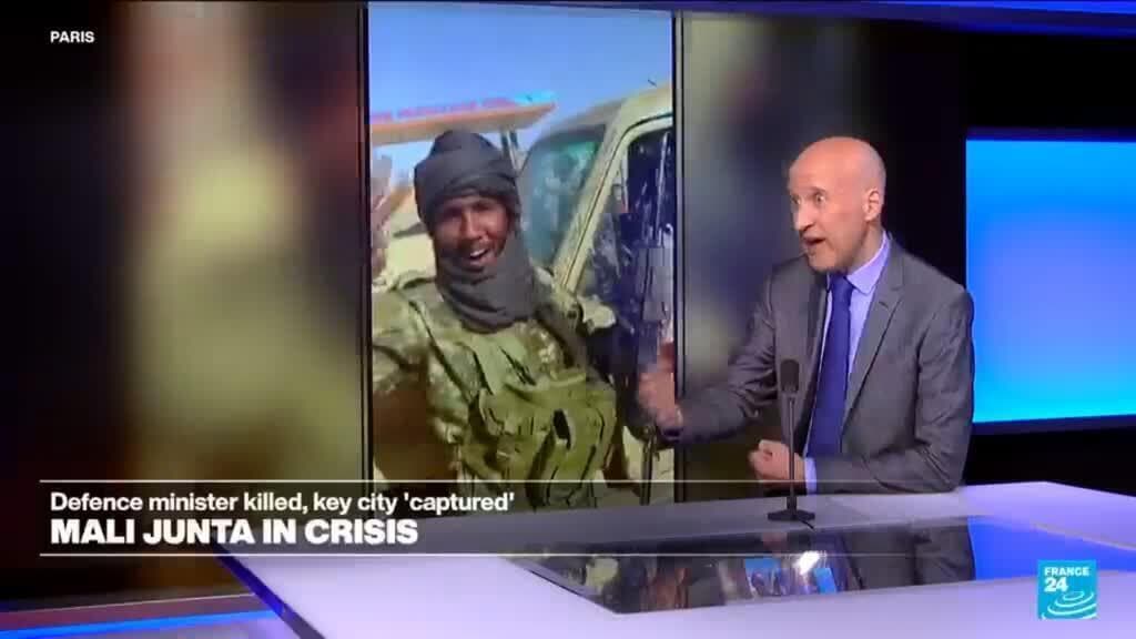 Mali's junta in crisis as defence minister killed, key city 'caputred'
